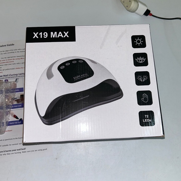 White Electric Nail Lamp  #1 - Picture 6 of 14